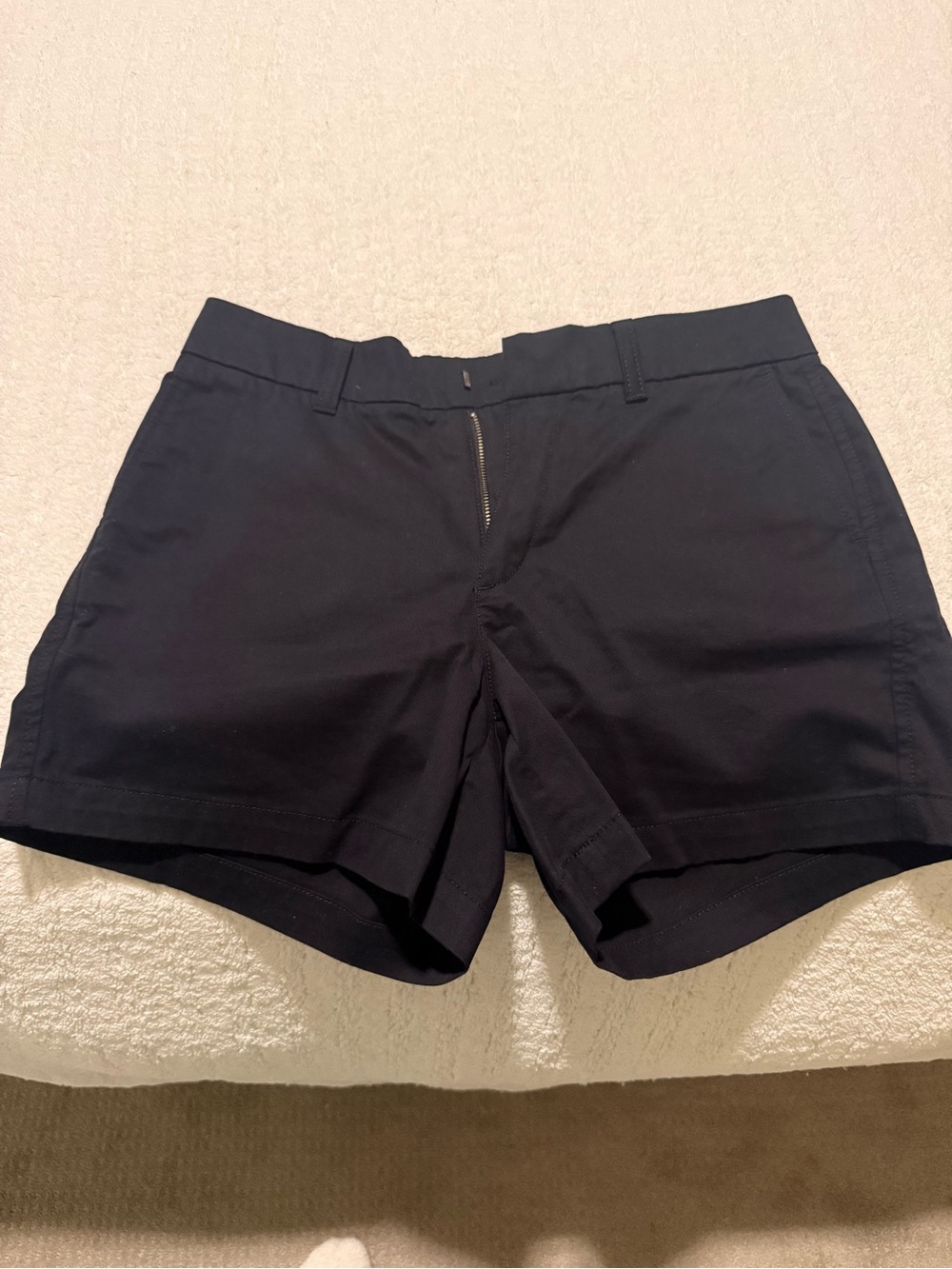 Women's Classic Black Cotton Blend Shorts from QUINCE (this season)